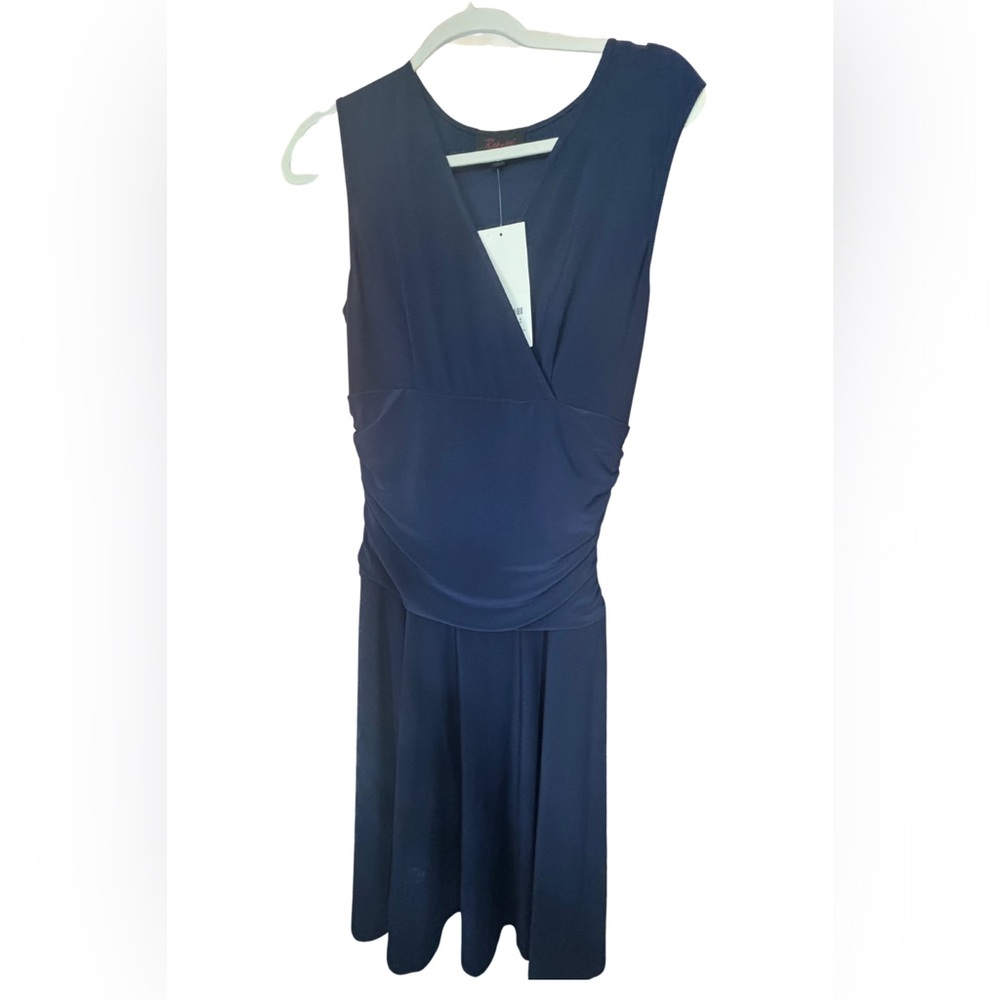 Navy cocktail dress